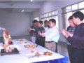 全区技校校长到我校进行交流活动