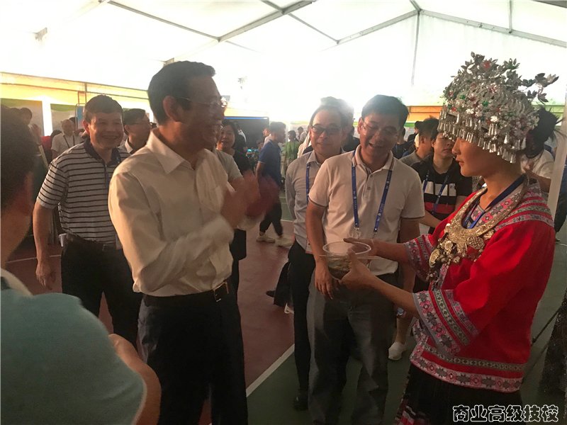 广西商业技师学院参加2019中国-东盟职业教育学生技术技能展